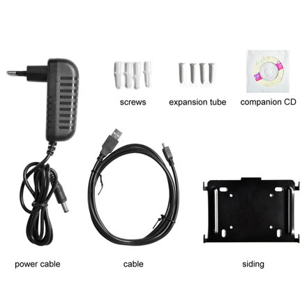 Realand A-F261, síťové připojení TCP / IP, USB, Docházkový systém
