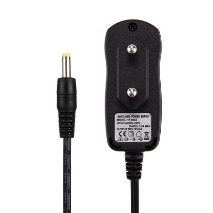Generic RC5E, Nabíječka pro DVD, DC12V/1.5A or 12V/2A, AC 110-240V, černá