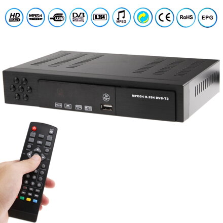Generic MPEG-4 1080P HD DVB-T2 digitální televizní přijímač Set Top Box H.264