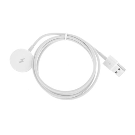 Magnetický nabíjecí kabel pro hodinky Fossil, Michael Kors, E. Armani, atd., šedá-bílá