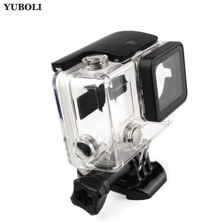 YUBOLI Gopro vodotěsné pouzdro pro Gopro Hero4/Hero3+ a příslušenství