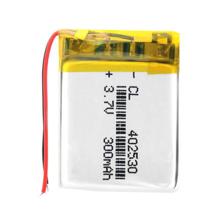 Baterie 402530 Li-ion, 300mAh 