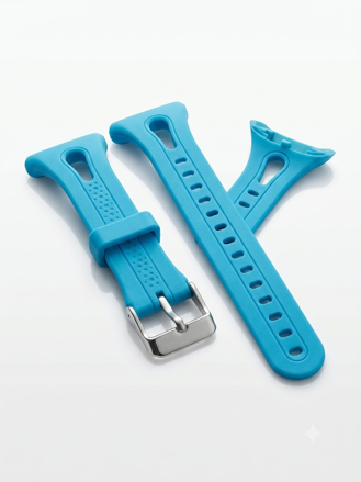 Náhradní silikonový řemínek pro Garmin Forerunner 10/ 15, vel. S, modrá