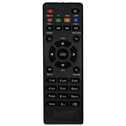 Náhradní dálkový ovladač pro TV box Scishion V88/ V88 Pro/ Plus/ Mini atd., černá