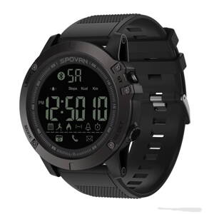 SPOVAN GV1224 pánské fitness chytré hodinky, černá