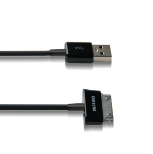 USB kabel pro SAMSUNG Galaxy Tab 2 Tablet GT-P5110 P3100 N5110 N8013 P5100 N8000 N8010 P6210 P7310 P7500, černá