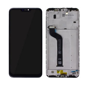 LCD displej+dotykové sklo-digitizér s rámečkem pro Xiaomi Mi A2 Lite, černá