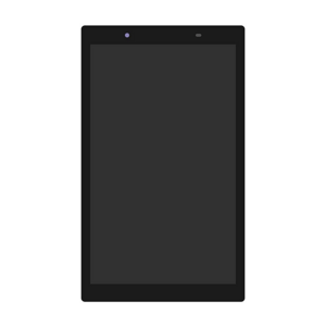 LCD displej+dotykové sklo-digitizér pro Lenovo Tab 4 TB-8504/ TB-8504P/ TB-8504F, černá