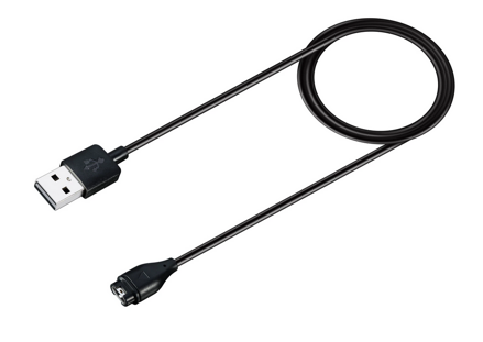 Nabíjecí kabel USB pro hodinky Garmin Vivoactive 3, Fenix ​​6, 6S, 6X, 5, 5S, 5X, 7, 7s, 7x, Forerunner 935, černá