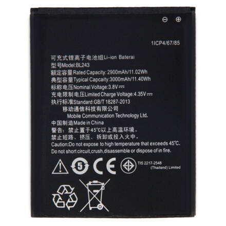 Originální baterie pro Lenovo BL243 3000mAh