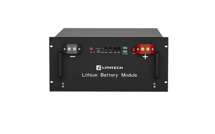 BATERIE LITHTECH TB4000X 51,2V 100AH, Off Grid Solar Power System lifepo4 52V baterie 6000 cyklů