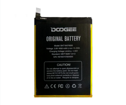 Baterie BAT16474000 pro Doogee F7 Pro, 4000mAh