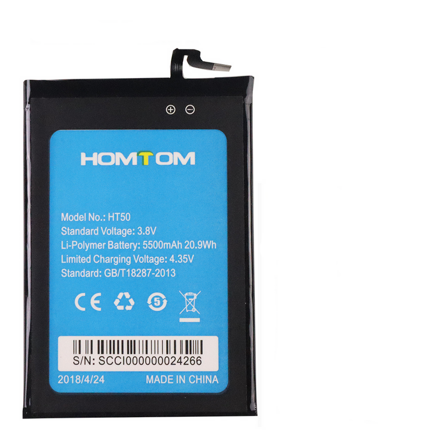 Baterie pro HOMTOM HT50, 5500mAh