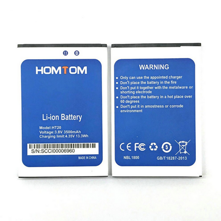 Baterie pro HOMTOM HT20/ HT20 Pro, 3500mAh  