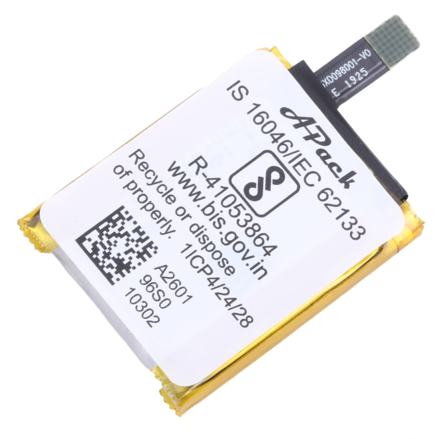 Baterie 1ICP4/24/28 pro hodinky Fossil a Michael Kors, 300mAh