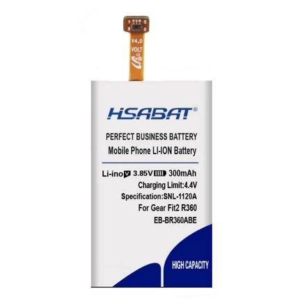 HSABAT baterie EB-BR360ABE pro Samsung Gear Fit2 Fit 2 R360 SM-R360, 300mAh