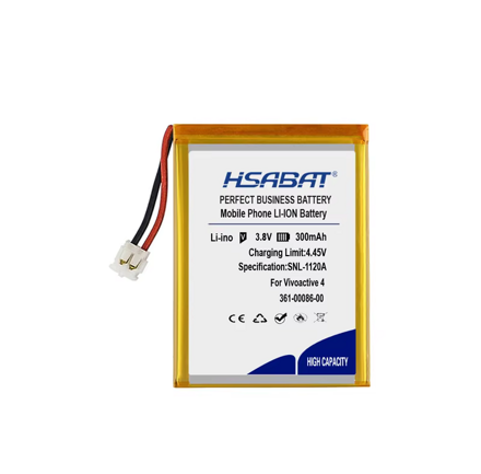 Hsabat Baterie pro Garmin Vivoactive 4, 300mAh