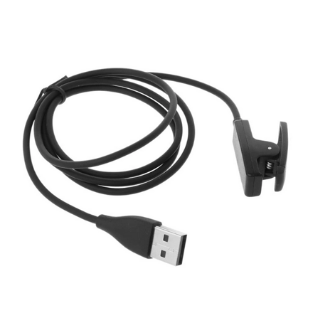 Nabíjecí kabel s klipem pro Garmin Forerunner 35/230/235/630/645/645 Music/735XT/Approach S20, černá