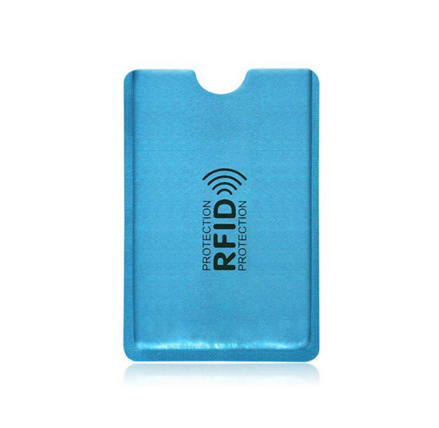 Anti-RFID Ochranné pouzdro na bankovní karty, modrá