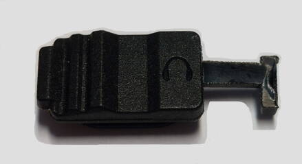 Pryžová záslepka audio - sluchátka pro DOOGEE S55