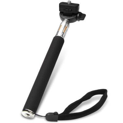 SJCAM - HSJ6, Přenosná selfie tyč ke kamerám černá