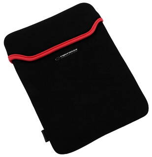 Esperanza ET172R Pouzdro pro tablet 9.7'' (4:3), 3mm neoprén, černo-červené
